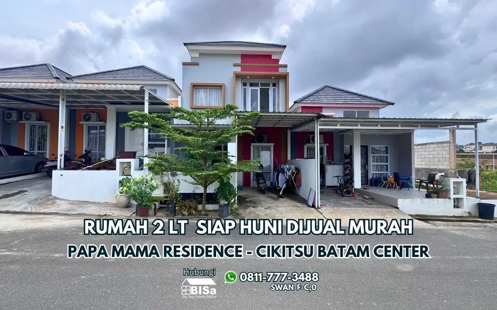 Rumah Batam Center Dijual – Hunian 2 Lantai Full Renovasi