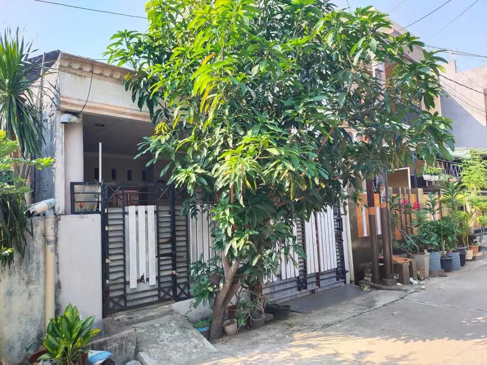 Rumah bebas banjir lokasi strategis di telagaas bekasi