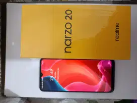 Realme Narzo 20 - 4/64 warna biru