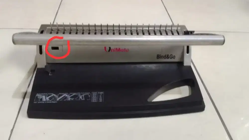 MESIN JILID SPIRAL A4