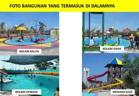 Wahana Rekreasi keluarga dan Kolam Renang di kawasan BRD Residence