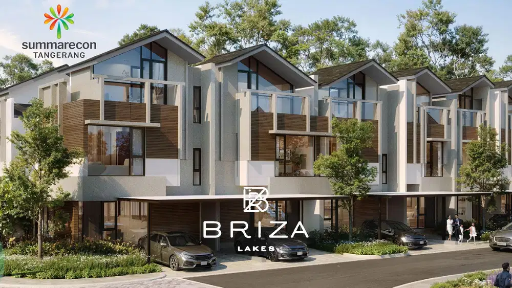 Dijual Rumah Summarecon Tangerang, Cluster Briza Lakes di Curug, Tgr