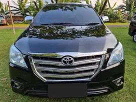 INNOVA V LUXURY BENSIN MATIC 2015 2014 PAJAK PANJANG KM LOW ORISINILAN