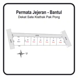 Tanah Permata Jejeran Pleret-Bantul; SHM-Pekarangan