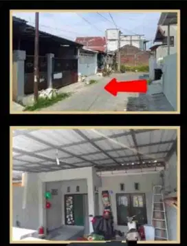 Rumah Murah Butuh Cat Ulang siap Huni di MEDAYU Utara XXVIII, Rungkut, Sby Timur