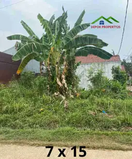 Dijual Kavling Hook Siap Bangun Di Dalam Perumahan, Pancoran Mas Depok
