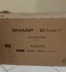 TV Sharp google tv 32 inch. Baru