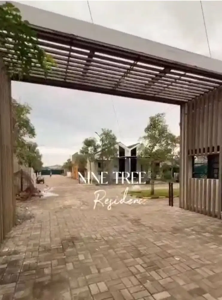 Cuma booking fee 1jt sudah memiliki rumah di Nine Tree Residence