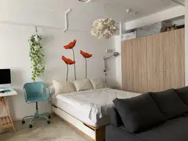 Apartemen Greenbay Pluit Jual Unit 2 Bedroom Jadi Studio Harga Nego