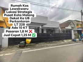 Rumah Kos Lowokwaru Dibawah Pasaran Malang Kota