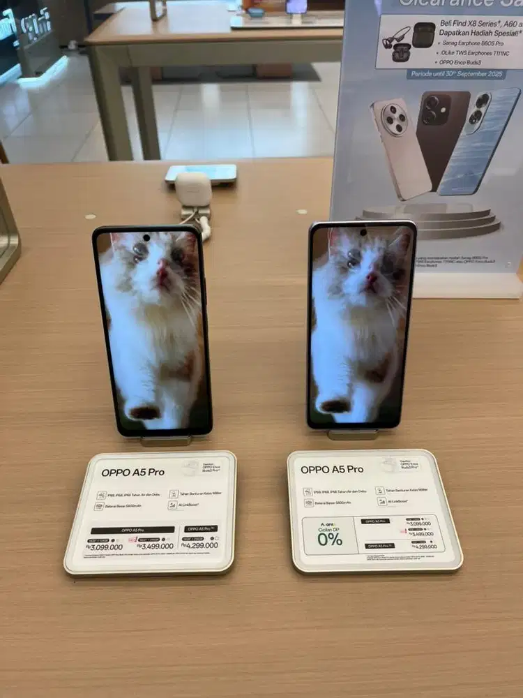 OPPO A5 Pro – Cashback Rp100.000 + Bonus Menarik