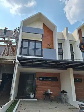 Rumah 2 Lantai Skandinavian Modern Minimalis Ciater Serpong