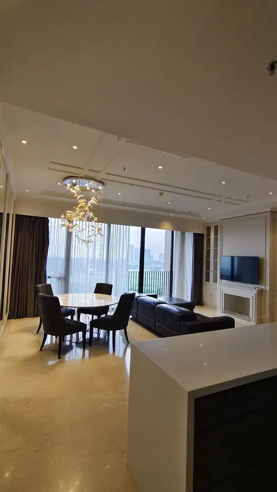 dijual cepat Apartment 3+1 BR Furnished di marigold navapark bsdcity