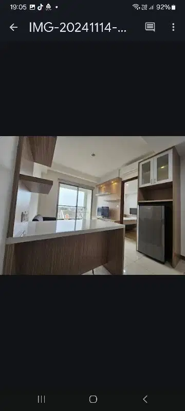 Dijual Rugi ApartemenTower Jefferson Furnish 1BR Gading Serpong