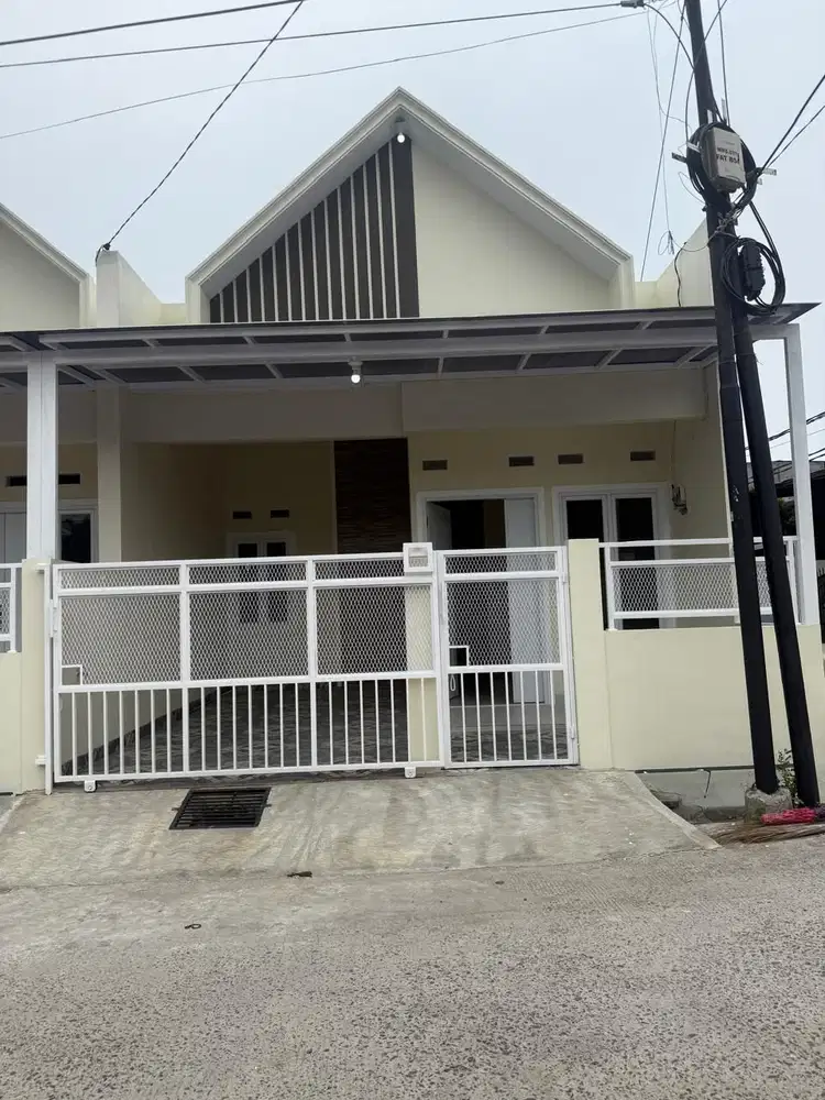Dijual rumah murah hook siap huni di perum seroja harapan jaya bekasi