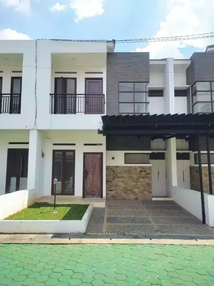 rumah baru siap huni dalam cluster di kalisari jakarta timur