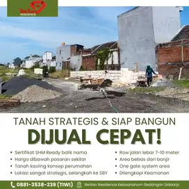 Kavling 100 Jutaan Siap Bangun Sidoarjo