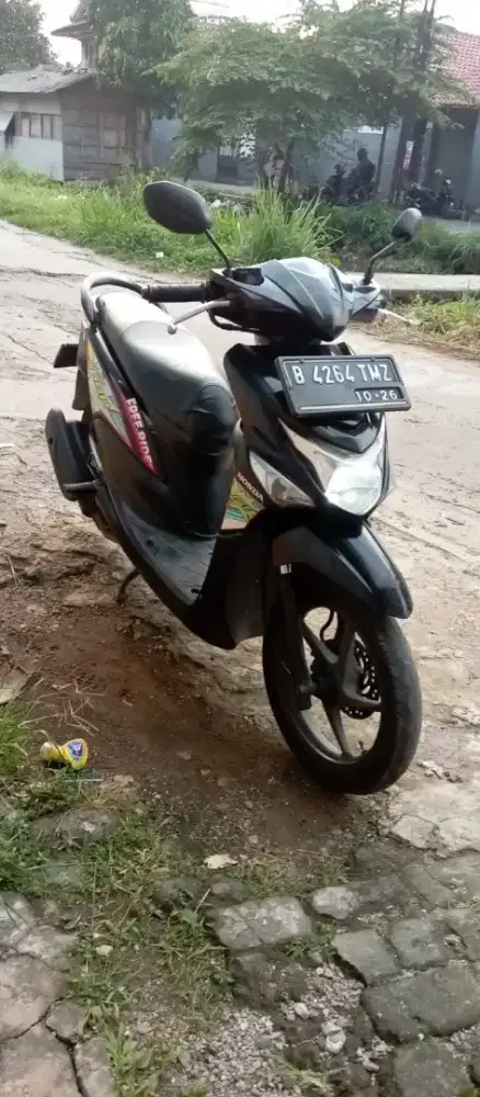 Honda beat pop 2016 pajak hidup hitam