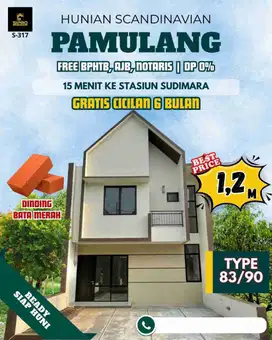 Rumah Dijual Cluster nego kpr Pamulang