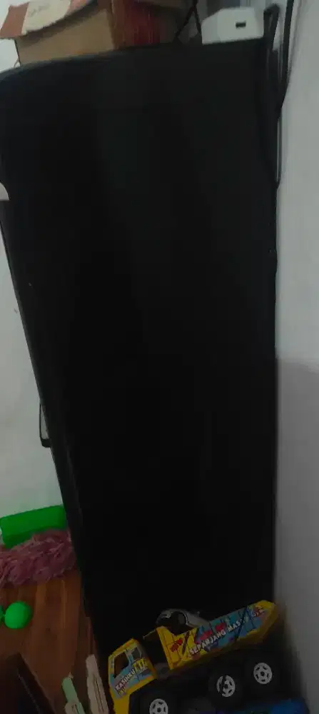 dispenser galon bawah modena dan kipas angin blower merek kris