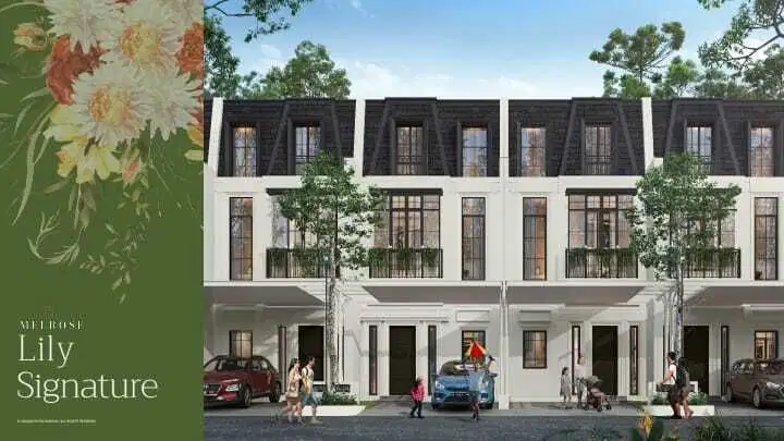 Dijual rumah cakep di duta garden serah terima des 24 ada free ppn