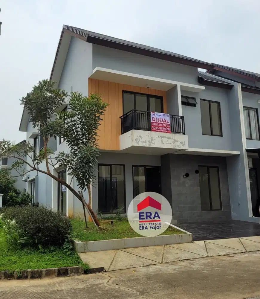Dijual Rumah Hook 2 Lantai Masih Baru di Cikeas Udik Gn. Putri Bogor
