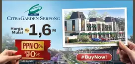 RUKO LA VALLEE CITRA GARDEN SERPONG SISA DIKIT LAGI SISA 9 UNIT SAJA