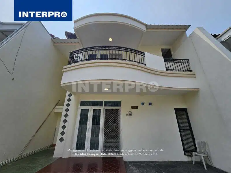 Rumah 2 Lantai Disewakan Taman Permata Buana Siap Huni - LT 136m2