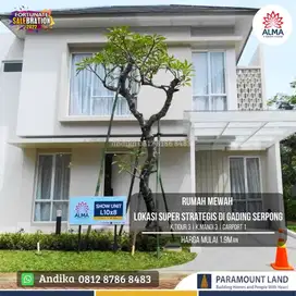 RUMAH MODERN MINIMALIS LOKASI STRATEGIS DI GADING SERPONG