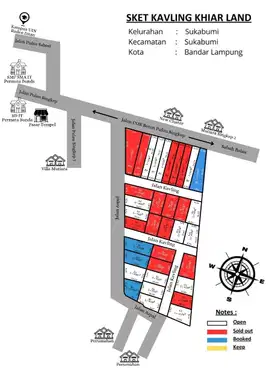 TANAH KAVLING RUKO DEPAN PERUMAHAN PURI MUTIARA SINGKEP