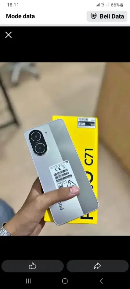 Poco c71 4+4/128 mulus