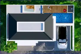 Rumah Super Murah  Kolam Renang Dekat  Kampus Universitas 'Aisyiyah sl