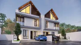Hunian 2 Lantai Mezzanine Dalam Cluster Sleman Jogja