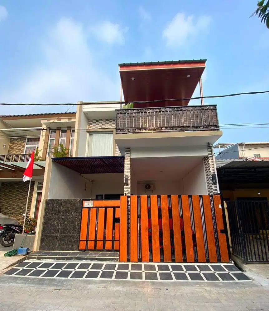 Jual rumah di poris plawad 6x12 2 LT SHM rumah siap huni