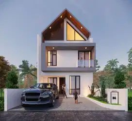 Rumah Mezzanine Gamping Dekat Exit Toll Jogja Bonus ALL IN
