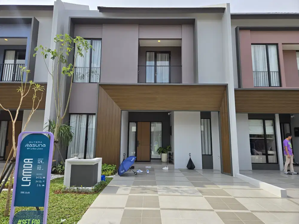 RUMAH 2 LANTAI DEKAT TOL DI ALAM SUTERA TANGERANG SUPER MEWAH ELEGAN