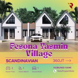 Dijual Rumah Murah Model Scandinavian di Boyolali