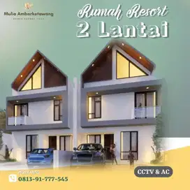 Rumah 2 Lantai 5 Unit Terakhir Model Scandinavian di Gamping