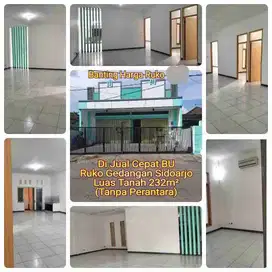 ‼️TURUN HARGA‼️RUKO DI GEDANGAN COCOK BUAT USAHA APAPUN