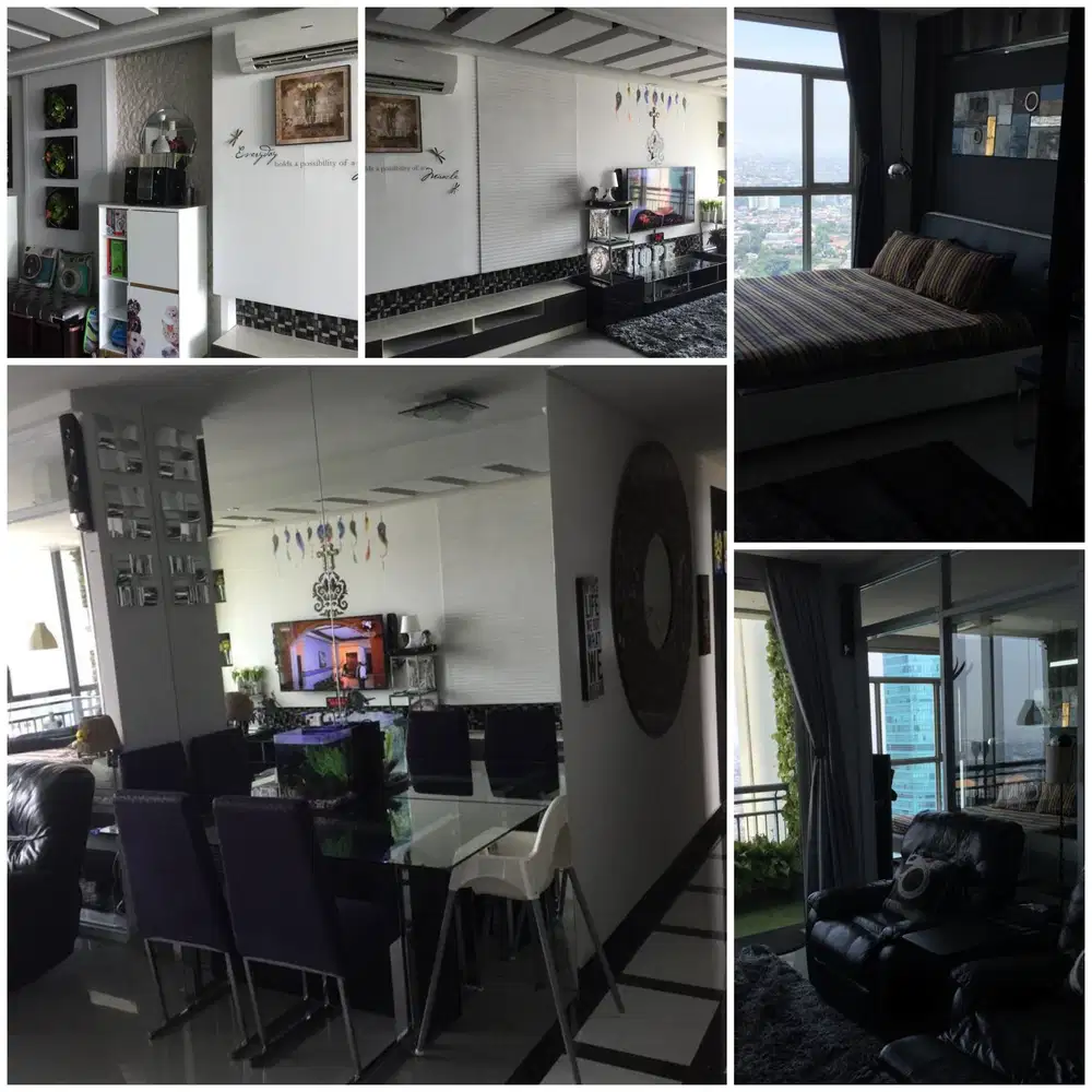 Apartemen central Park residence 3br tower amandine lantai 43 jakbar