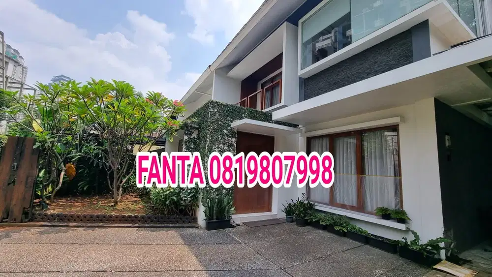 Rumah kebayoran cantik ternyaman jual cepat