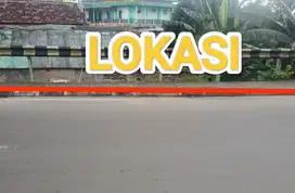 Tanah di jalan raya lingkar kota serang banten