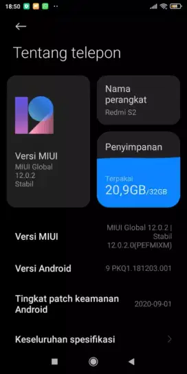 Hp Xiaomi Redmi s2