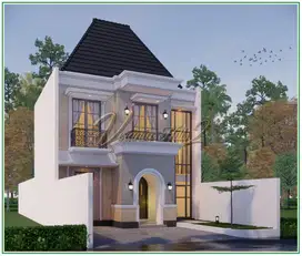 Rumah Dijual 2 Lantai Dengan Kolam Renang Pribadi Gamping Sleman