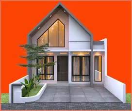 Rumah Dijual Sleman Nuansa Villa Dekat Kampus UMY Dalam Cluster