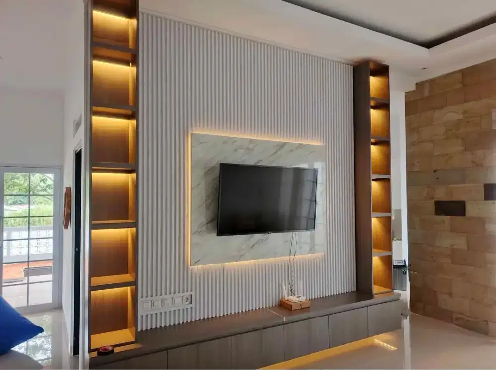 WALL PANEL DINDING MENERIMA ANTAR BAHAN & TERPASANG