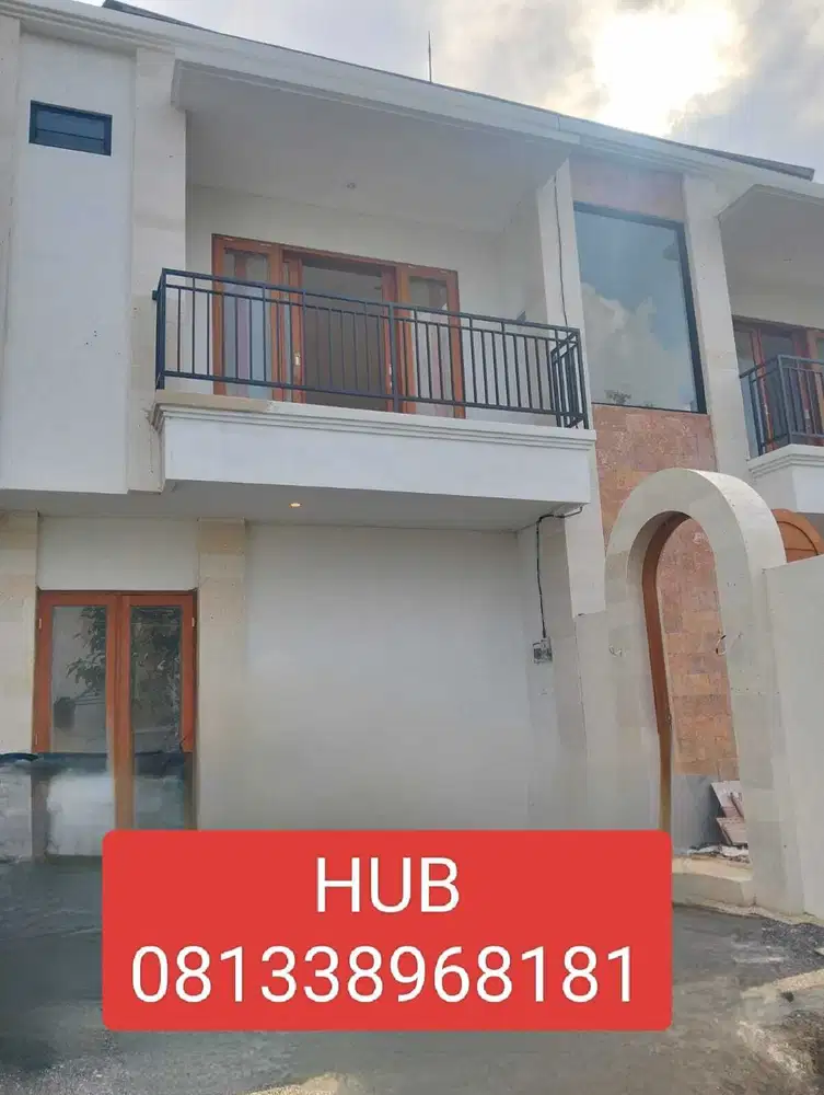 Sale rumah baru gress semi villa kaw villa dekat tumbak bayuh, canggu