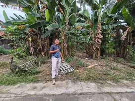 Tanah di jual lokasi Mranggen Jatiom Klaten
