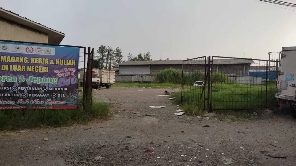 Tanah area gudang industri cimareme