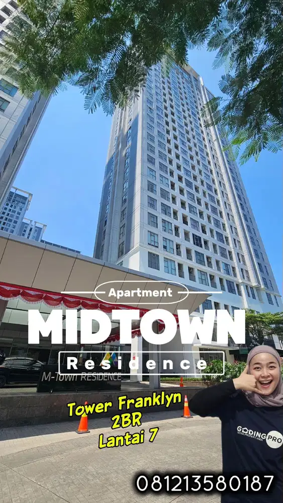 Dijual Rugi apartment 2 bedroom sebrang Summarecon mall serpong